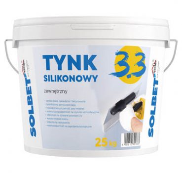 Tynk zewnętrzny silikonowy 3.3