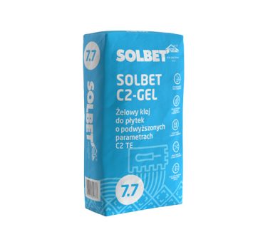 Klej do płytek SOLBET C2-GEL – Klej żelowy C2 TE 7.7